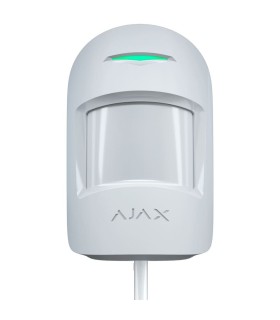 Rilevatore di movimento Ajax cablato bianco