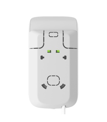 PIR detector with double technology PIR and K-band microwave