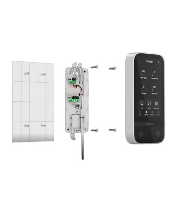 PS touch screen keyboard with RFID reader White Colour Ajax Fibra system