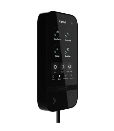 Ajax Superior KeyPad TouchScreen Fibra Negro | Lisintec