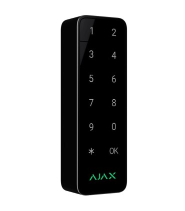 Teclado para exterior IP66/IK08 con lector RFID Color	negro Ajax Fibra