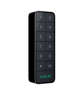 Ajax Superior KeyPad Outdoor Fibra Grafite — Tastiera Touch da Esterno con Lettore DESFire®