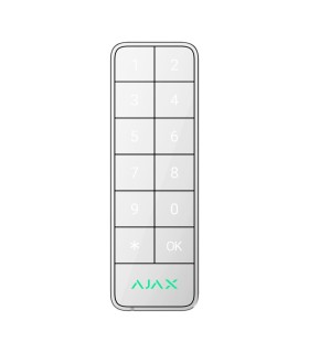 Outdoor keypad IP66/IK08 with RFID reader White Colour Ajax Fibra system