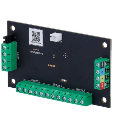 Module permettant de diviser une ligne Fibra en quatre