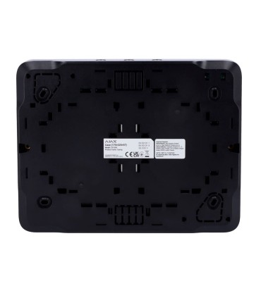 Carcasa con dos espacios para módulos Fibra color negro