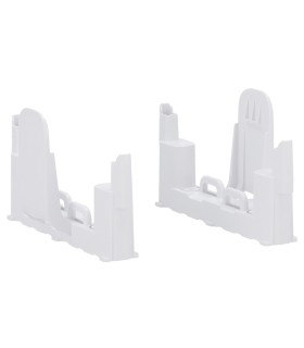 Soporte tipo B para módulos Fibra Color blanco
