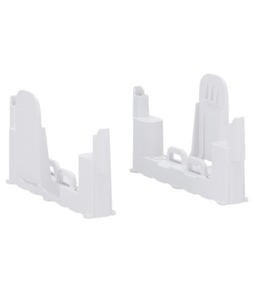 Suporte tipo B para módulos de fibra cor branco