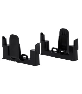 Support type B for fiber modules Black colour