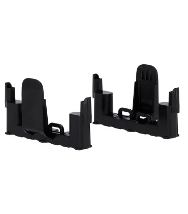 Suporte tipo B para módulos de fibra cor preto