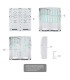 Alloggiamento con 8 slot per moduli Fibra Colore Bianco