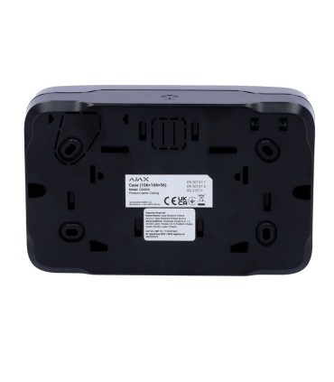 Carcasa con un espacio para módulos Fibra color negro