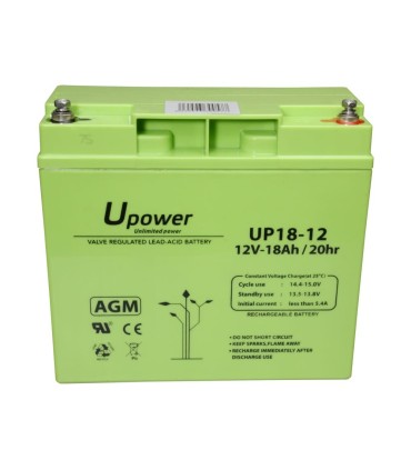BATT-1218-U - Batteria ricaricabile Upower