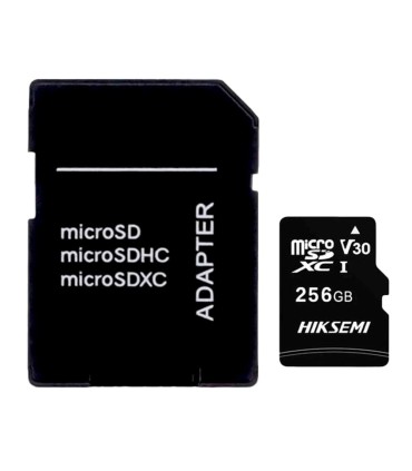 Tarjeta de memoria con adaptador 256 GB Hikvision