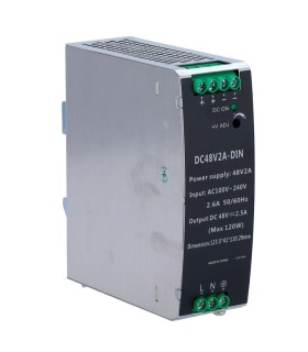 Fuente de alimentación conmutada Salida DC 48 V 2.5 A / 120 W