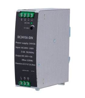 Fuente de alimentación conmutada Salida DC 24 V 5 A / 120 W