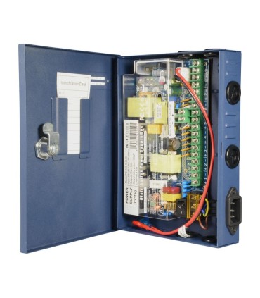 Slim power distribution box 1 AC input 220 V 9 outputs