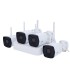 KIT114-B42W - Kit Uniview 4 Caméras Wi-Fi 2MP | Lisintec