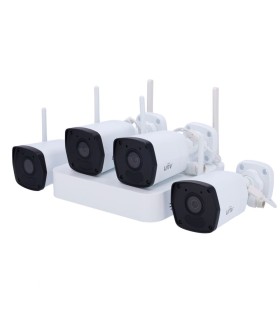 KIT114-B42W - Kit Uniview 4 Caméras Wi-Fi 2MP | Lisintec