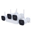 KIT114-B42W - Uniview Wi-Fi Surveillance Kit 4-Channel NVR + 4 Bullet 2MP Cameras
