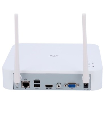 Kit de vidéosurveillance Uniview avec connexion éthernet et WiFi - KIT114-B42W