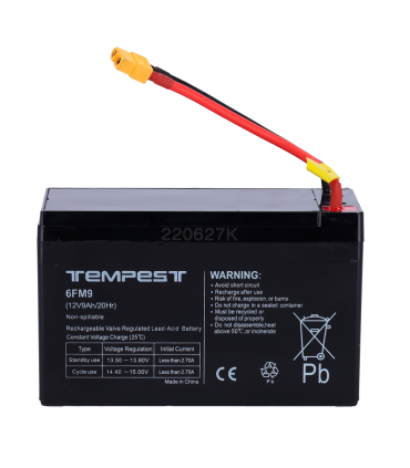 FPUBBY - Batteria per TEMPEST-BAT300 URFOG
