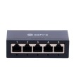 Switch de sobremesa 5 puertos Gigabit Velocidad 10/100/1000 Mbps