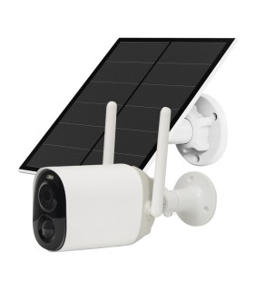 Caméra Wi-Fi d'extérieur VicoHome 3 Mpx alimentée par batterie et panneau solaire