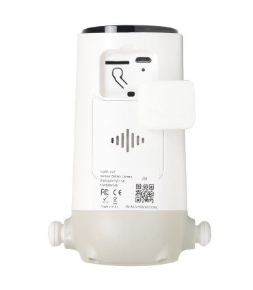 VicoHome - Cámara wifi para exteriores de 3Mpx con batería y panel solar