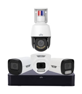STARTERKIT-01 - Kit Uniview 4MP PoE | Lisintec