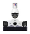STARTERKIT-01 - Kit Uniview NVR 8 Canais PoE + 4 Câmaras IP 4MP