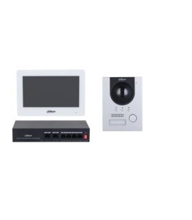 DHI-KTP04(F) - Kit videocitofono IP Dahua ,installazione integrata
