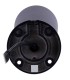 8 Megapixel Ajax IP bullet camera with white light night vision and infrared range up to 50m - Black color