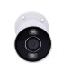 8 Megapixel Ajax IP bullet camera with white light night vision and infrared up to 50m - White color