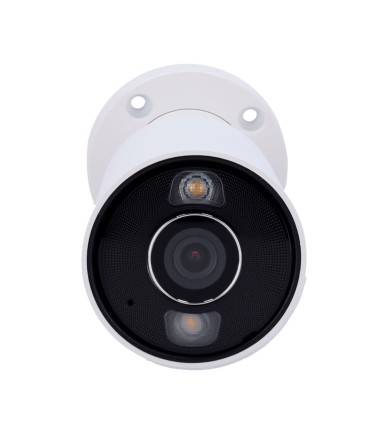 Camara IP Bullet 8 MP Ajax, lente 4mm, dupla iluminação 50m - Cor branco
