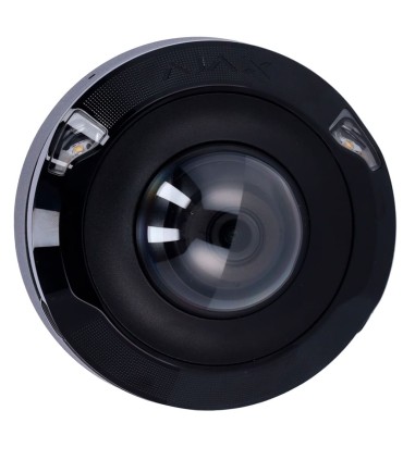 Ajax DomeCam Mini HL 8 MP 4mm Noire - Caméra IP Dome 4K
