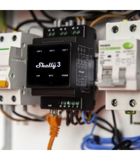 Relè Intelligente per Barra DIN Shelly Pro 3