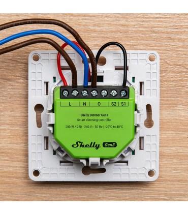 Variatore di Luce Wi-Fi Shelly Dimmer Gen4