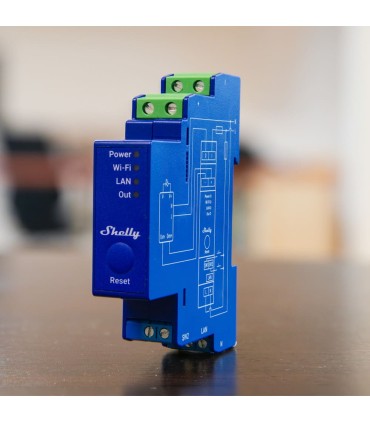 Variateur Connecté Rail DIN Shelly Pro Dimmer 0/1-10V PM