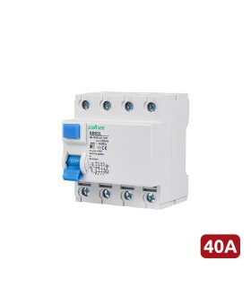 Interruptor diferencial Corriente nominal 40A 4 polos (instalaciones trifásicas)
