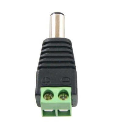 Connecteur d'alimentation jack DC mâle 