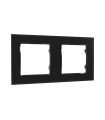 Moldura Dupla Shelly Wall Frame 2 Preto