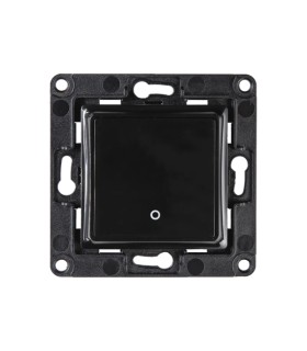 Mécanisme d'Interrupteur Shelly Wall Switch 1 Noir