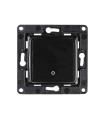 Pulsador Mecánico de Pared Shelly Wall Switch 1 Negro