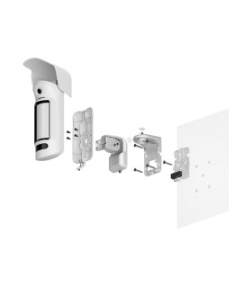 Ajax CurtainCam Outdoor HighMount PhOD - Rilevatore a Tenda per Esterno con Fotocamera