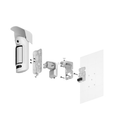 Ajax CurtainCam Outdoor HighMount PhOD - Rilevatore a Tenda