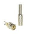 Connecteur BNC pour le soudage avec manchon rétractable