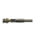 BNC connector for welding with shrink sleeve
