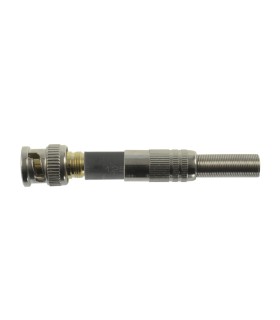 Connecteur BNC pour le soudage avec manchon rétractable