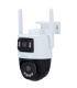 UHO-P2S-M55F34 - Cámara IP WiFi Uniarch 5MP Doble lente 2.8 mm panorámica y 4 mm PTZ