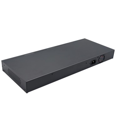 SF-SW2824HIPOE-MF-300 - Safire Switch Hi-PoE 24 ports PoE + 2 RJ45 liaison montante + 2 MGESFP liaison montante